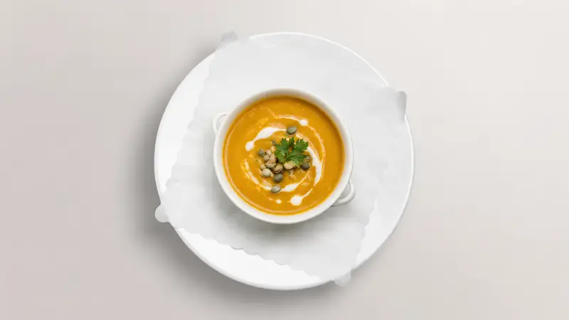 Kürbiscremesuppe